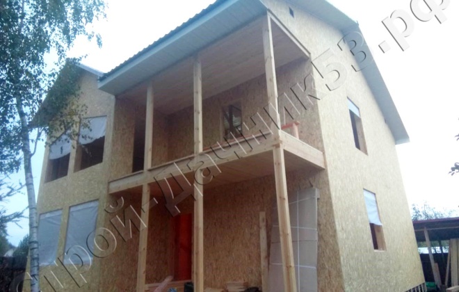 3 Каркасно-щитовой дом 10×9, 180 м², Московская область, Одинцовский район, Посёлок Дубки (6)